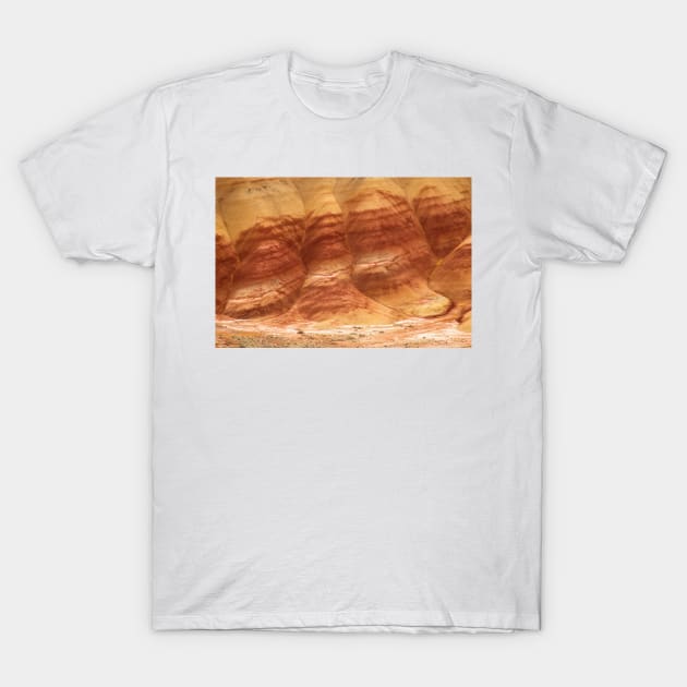 Painted Hills - Up Close And Personal - 4 © T-Shirt by PrinceJohn